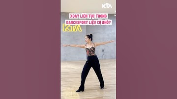 Xoay liên tục trong Dancesport không khó khi đã có cô Hương lo | Lịch học: T4-T6 19:00-20:00