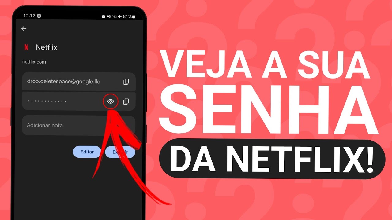 Como adicionar número de telefone para recuperar senha do Netflix