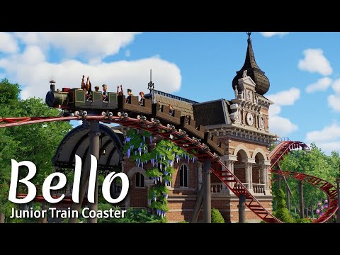 Planet Coaster 2 - Bello (Timelapse + POV + Blueprint)