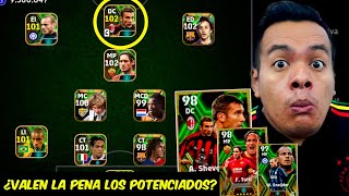 ? Así JUEGA el NUEVO SHEVCHENKO 102 + TOTTI 102 + SNEIJDER ¿Valen la Pena | EFOOTBALL 2024 Mobile