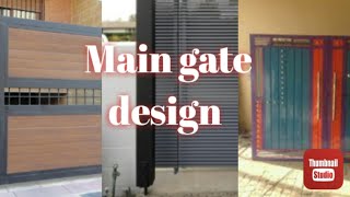 Best iron gate design #short main gate iron design for your house #lookdesign