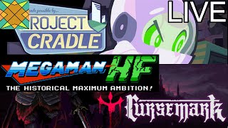 MM Heaven Fall, Project Cradle, Cursemark (Demos) - Lets Try!
Today, were sampling three more demos!
MM Heaven Fall - 8-bit MM Classic fangame, in-development by PrismAreaStudio.
Project Cradle - fast-paced 2D momentum-platformer, in-development by ShazySoft.
Cursemark - dark-fantasy 2D action roguelike, in-development by CLYDE games and Mad Mushroom.
These can be found here:
https://gamejolt.com/games/MMHFdemo0_3/1036040
https://store.steampowered.com/app/2757950/Project_Cradle/
https://shazysoft.itch.io/projectcradle
https://store.steampowered.com/app/3219180/Cursemark/
Follow me on Bluesky: https://bsky.app/profile/ethervil.bsky.social
Follow me on Mastodon: https://mas.to/@Ethervil
Follow me on Twitch: https://www.twitch.tv/ethervilg/
Join my Discord Server: https://discord.gg/MAtmPSH
All games are in-development by their creators and publishers. MM Heaven Fall, Project Cradle, Cursemark (Demos) - Lets Try!