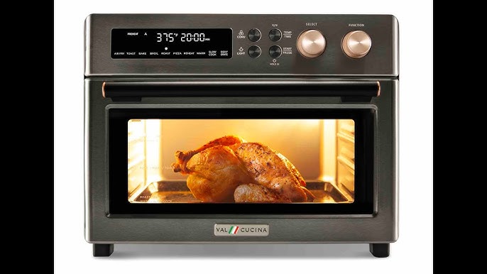 VAL CUCINE 26.3 QT Air Fryer Toaster Oven , 10-in-1 Convection Countertop  Oven