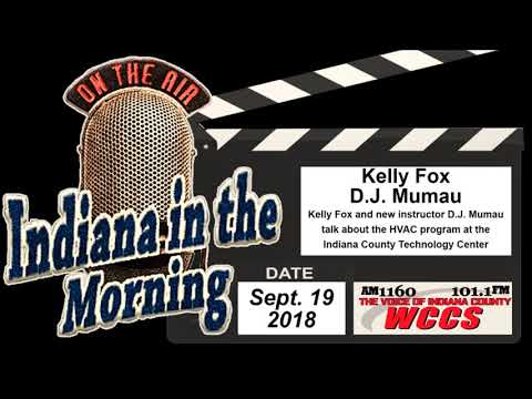 Indiana in the Morning Interviews: Kelly Fox and D.J. Mumau (9-19-18)