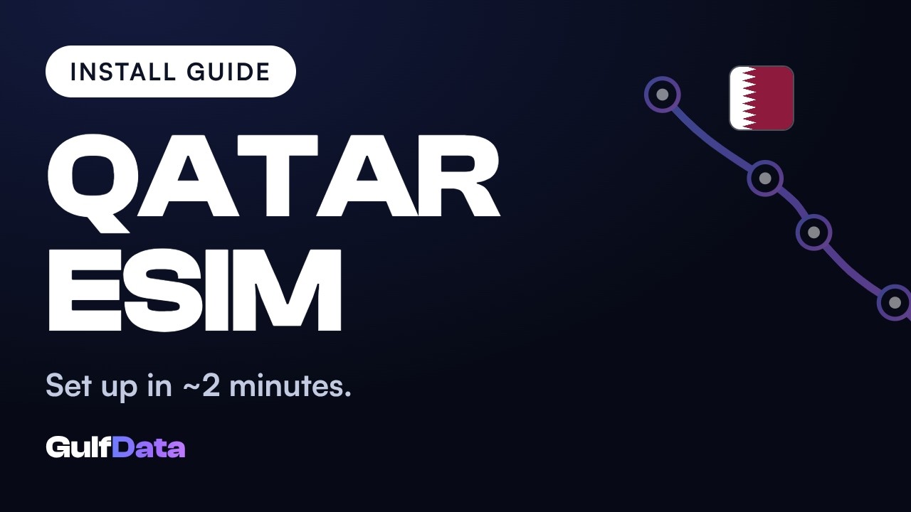 How to Install a Qatar eSIM — step-by-step video guide