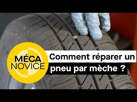 Les méthodes de réparation d'un pneu crevé : mèche, rustine, kit