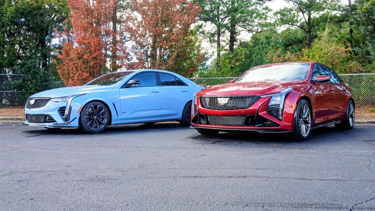 Битва Черных Крыльев — CT4-V Blackwing против CT5-V Blackwing. Полное сравнение.