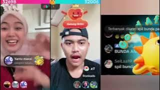 fauzana muncul di live adiknya irsal fauziah dan Ronkads#masiyun #fauzana #irsalfauziah #ronkads