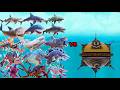 Hungry Shark Evolution Ultra mine Vs All Sharks New Hungry Shark Evolution Ultra mine Vs All Sharks New