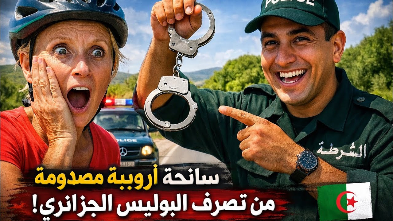  سائحة أوروبية مصدومة من تصرف البوليس الجزائري 🇩🇿