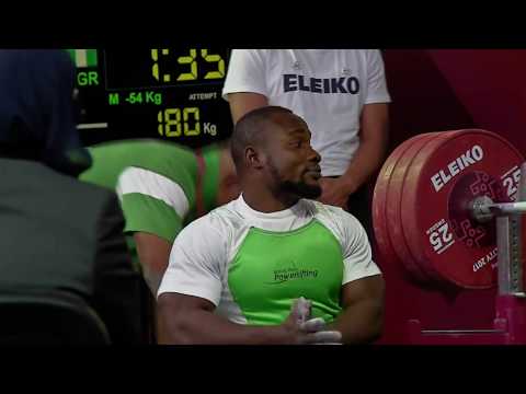 Roland Ezuruike | Gold | Men's Up to 54kg | Mexico City 2017 World Para Powerlifting Championships