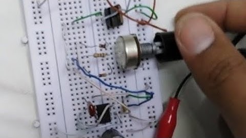MOTOR SPEED CONTROLLER TESTING - PWM