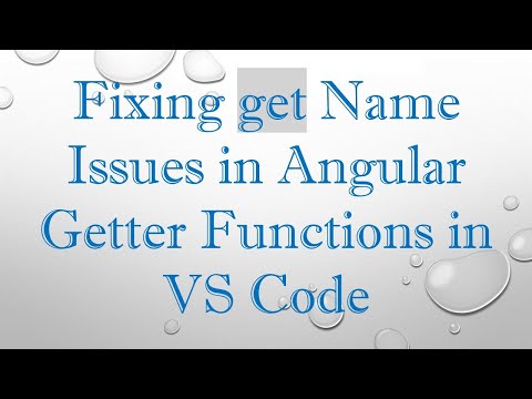 Fixing get Name