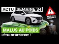 Malus au poids : les voitures électriques bientôt concernées ?