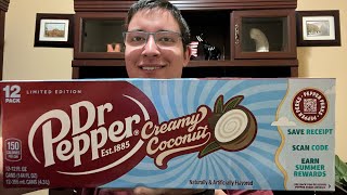 Dr Pepper Creamy Coconut has Arrived! 🥥🌴 New Flavor