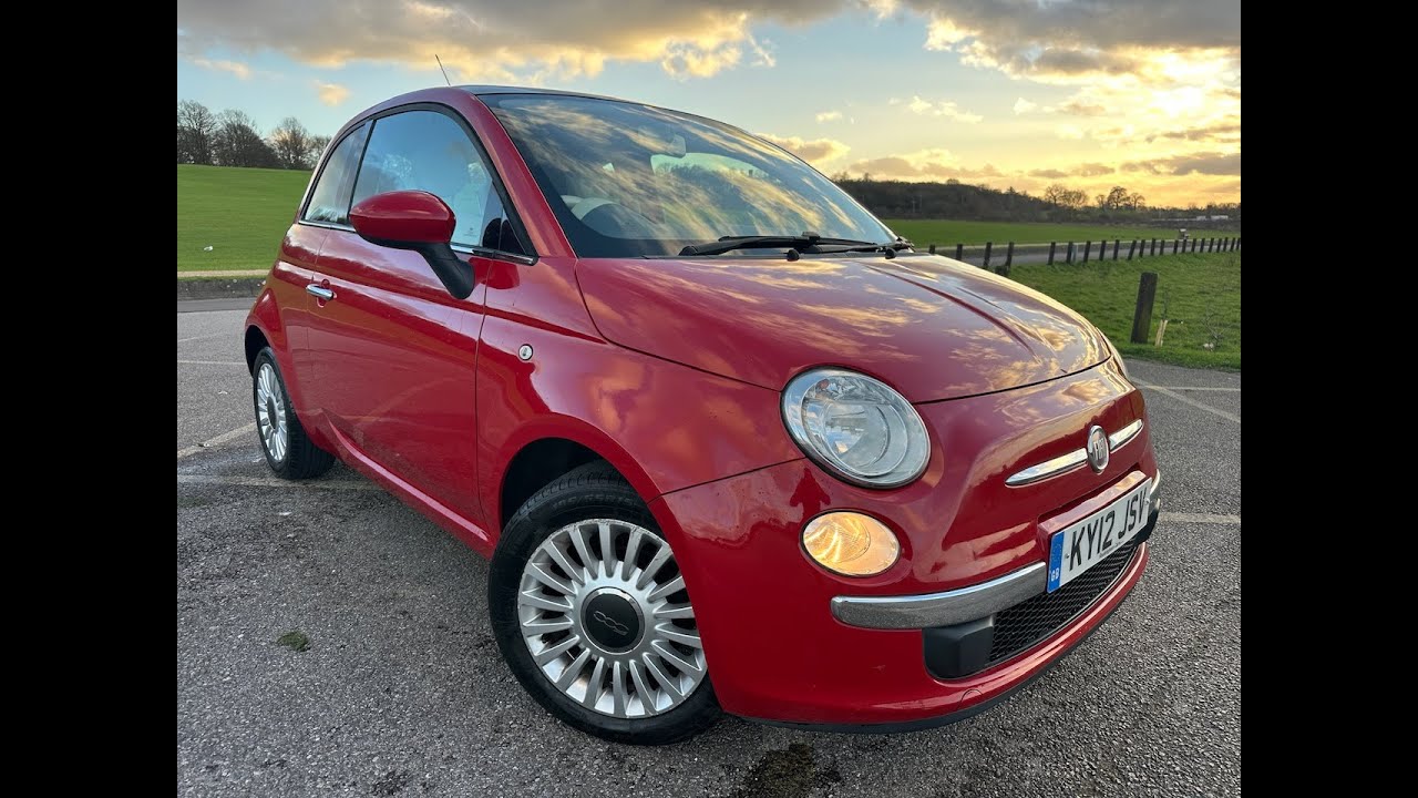 2012 Fiat 500 1.2 Lounge Walkaround Exterior Interior Review - YouTube