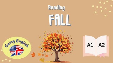 (A1) Fall🍂🍁  | Reading Comprehension SLOW 📖 Improving Reading Skills 📚 A1