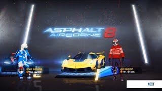 Asphalt 8 | Driver Tombshok 👻 Gauntlet 🔥Asteroid Chase 1:04:911 Bad time
