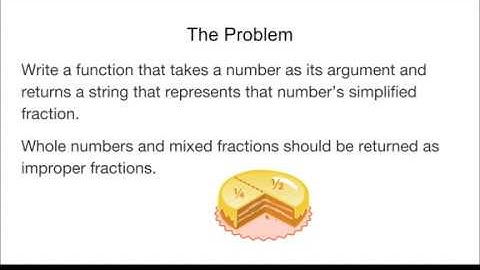 fractionConverter - Toy Problem