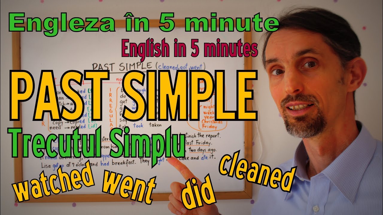 Lectii Gramatica Engleza Past Simple Trecutul Simplu English