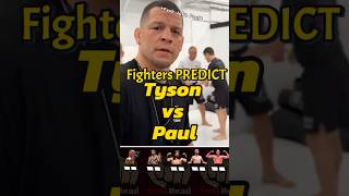Fighters PREDICT Mike Tyson vs Jake Paul #miketyson #miketysonvsjakepaul #boxing