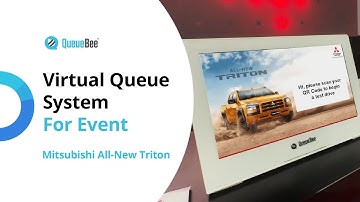 QueueBee Virtual Queue System For Event - Mitsubishi All-New Triton Test Drive