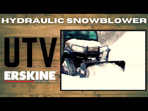 Mini Hydraulic Snowblower SB300 Series - Erskine Attachments