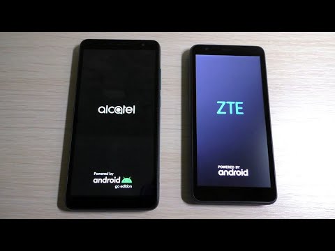 Alcatel 1A vs ZTE Blade L8 Bootanimation