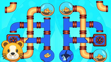 🐹Save The Fish Fishdom Max All Levels Game Android iOS Gameplay Walkthrough #9