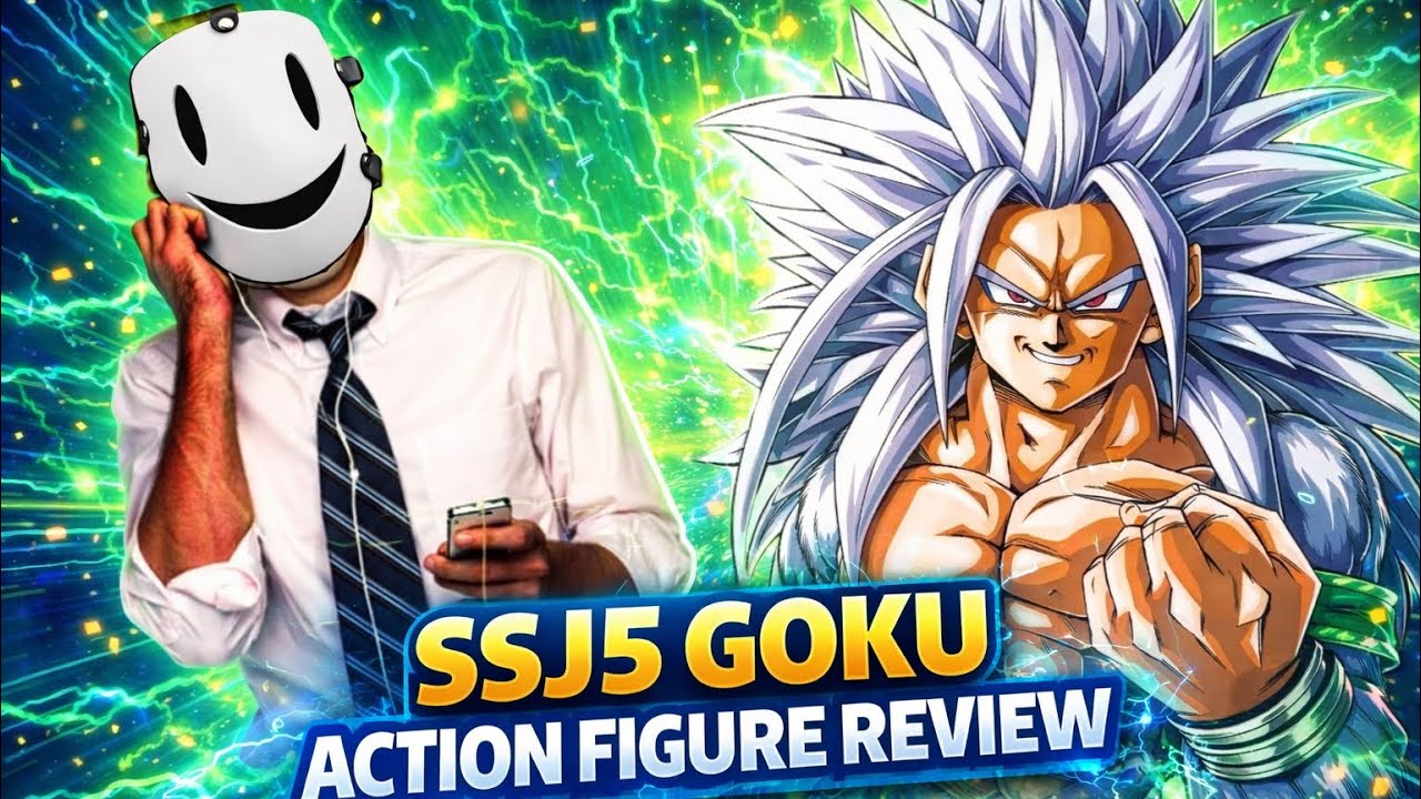 Ssj5 Goku action figure review - YouTube