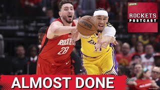 ROCKETS POSTCAST: Houston Rockets COUGH UP Late Lead, Fall In 3-0 Series Hole To Lakers screenshot 3