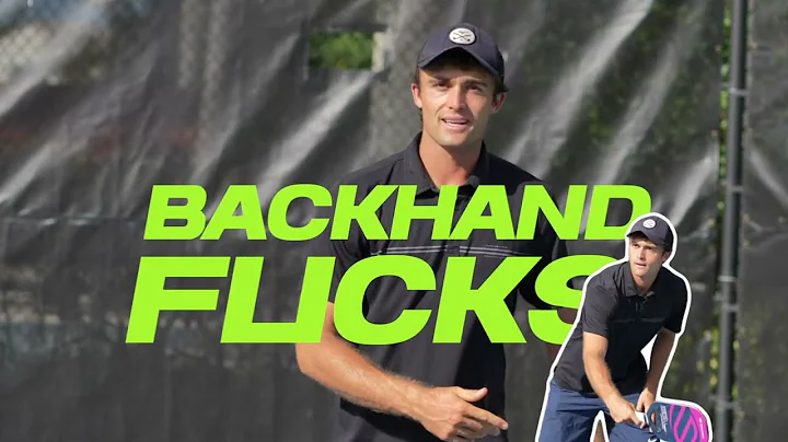 The Lethal Backhand Flick in Pickleball - How, When and Where to use this Shot!