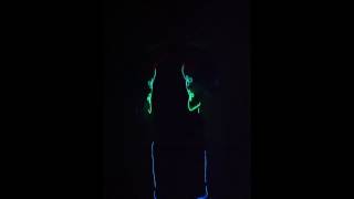 Electroluminescent (EL) Wire Custom Outfit Arduino compatible