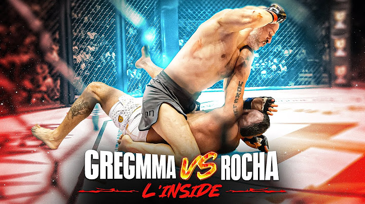 GregMMA VS Rocha : l'inside du combat !!