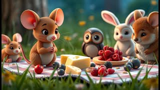 How Milo the Mouse Reached the Midnight Cheese Moon | Magical Bedtime Story for Kids