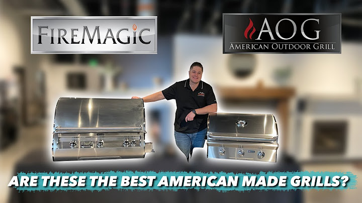 Fire Magic Grill and AOG grills (Are these my favorite American made grills?)