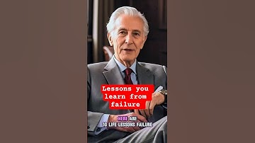 Powerful Life Lessons From Failure | How Setbacks Build Strength & Lead to Success  #motivation