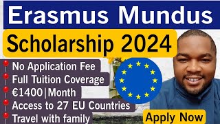 Erasmus Mundus Scholarship 2023-2024 Application | Apply Now