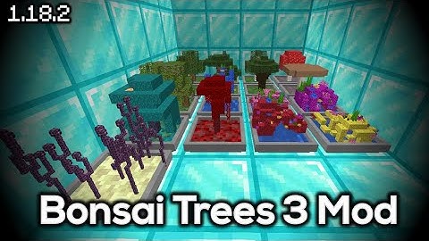 Minecraft Bonsai Tree Mod (1.18.2)