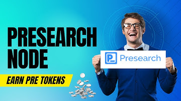 How to set up a PreSearch Node and start earning PRE tokens