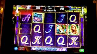 IGT - Lily of the Valley Slot Bonus & Re-Spin feature