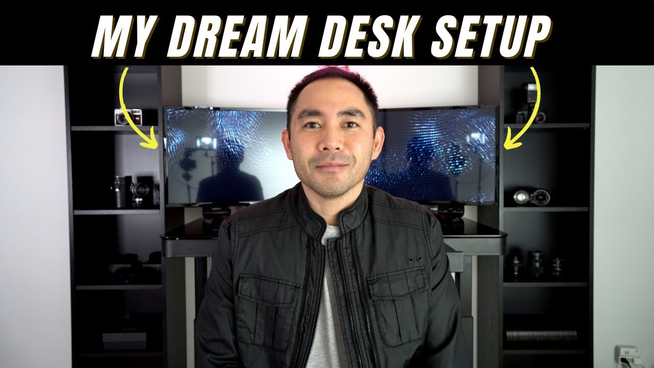 Productivity Desk Set Up Maker Over | Simple & Clean Office Tour | 2021 ...