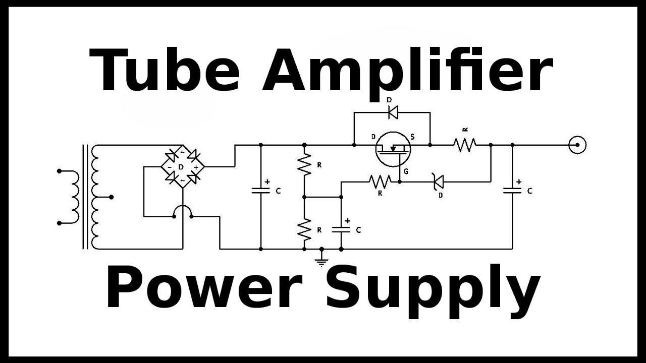 Tube Amp Power Supply Design - YouTube