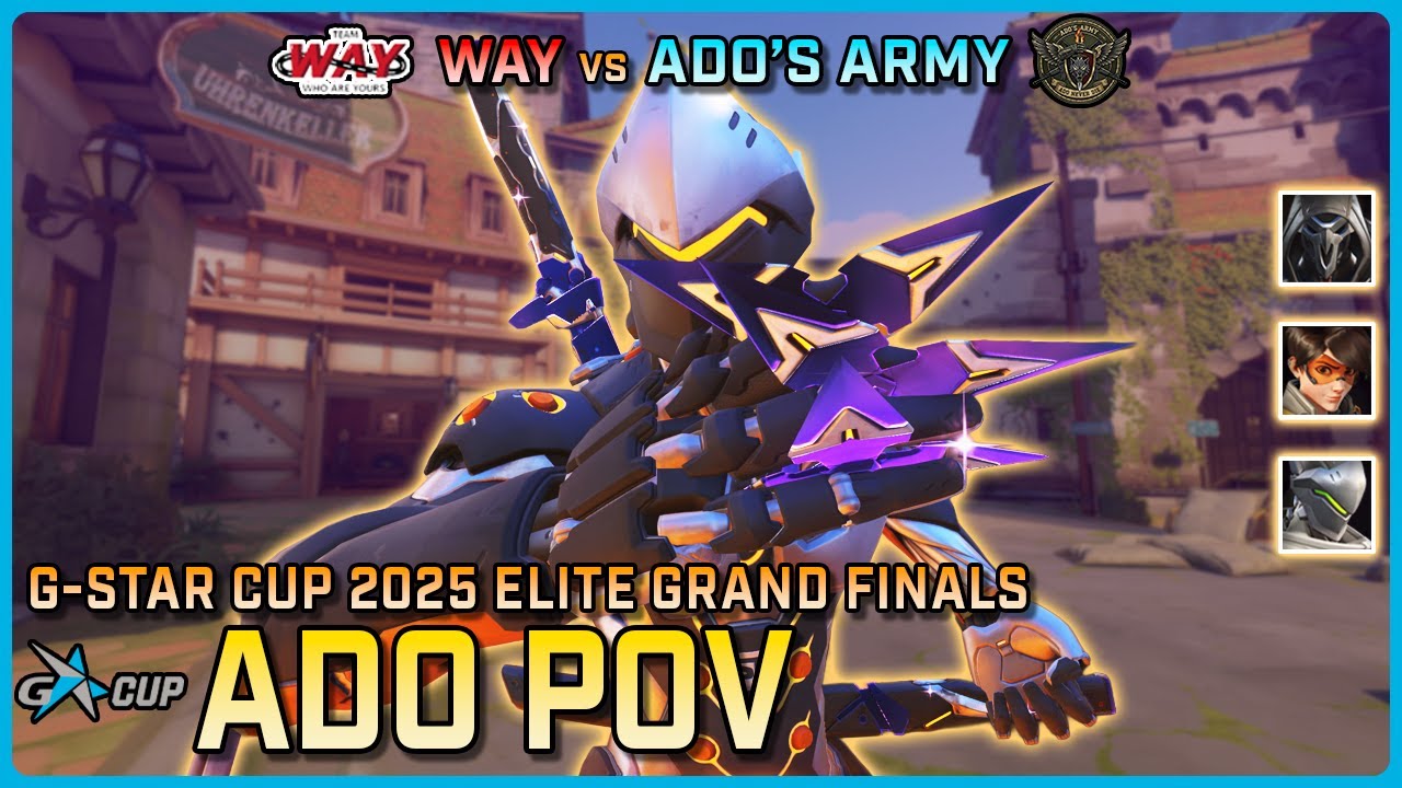 [ Ado ] One Man ARMY | WAY vs Ado's Army | G-STAR Cup 2025 Elite Grand Finals