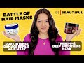 DRY, DAMAGED Hair? We Tested Two Hair Masks Available In India | Tresemme VS Dove | Be Beautiful