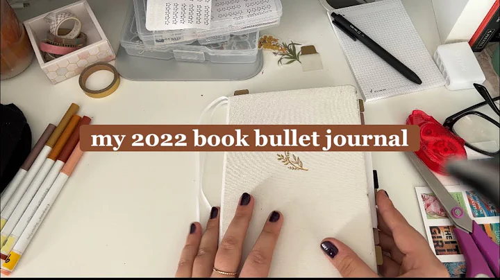 my 2022 book bullet journal flipthrough