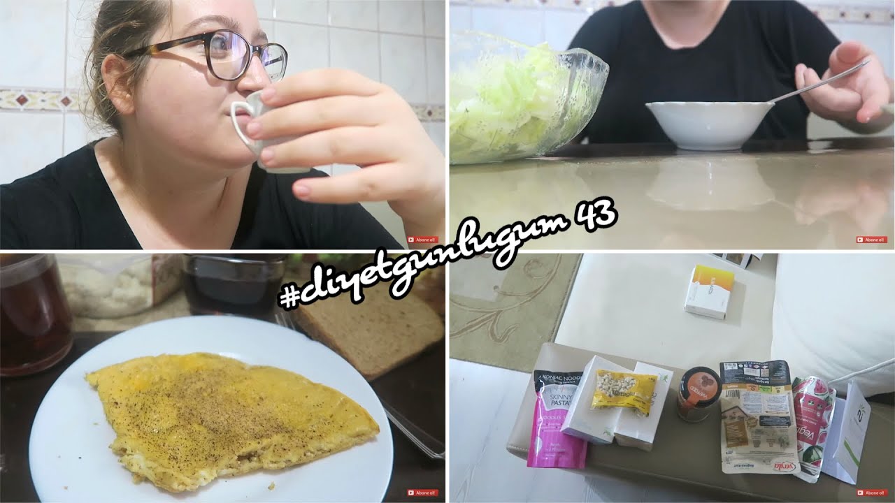 DİYETTE TÜRK KAHVESİ, AİLECEK DİYETTEYİZ diyetgunlugum 43 YouTube