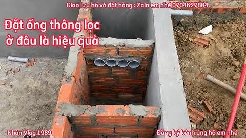 Đi Ống Hút Mặt Hút Đáy Cho Hồ Cá Koi 2 Khối - Đặt Ống Thông Lọc Hồ Cá Koi Hợp Lý.