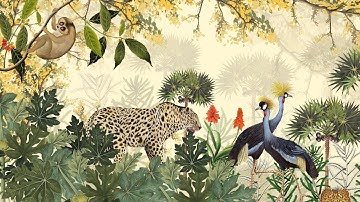 2.5D Jungle Parallax Animation