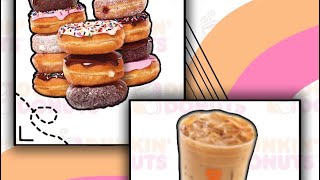 NEW DUNKIN DONUTS HALLOWEEN TREATS 🍩 | short | #donuts  #new #dunkindonuts #dunkin #halloween